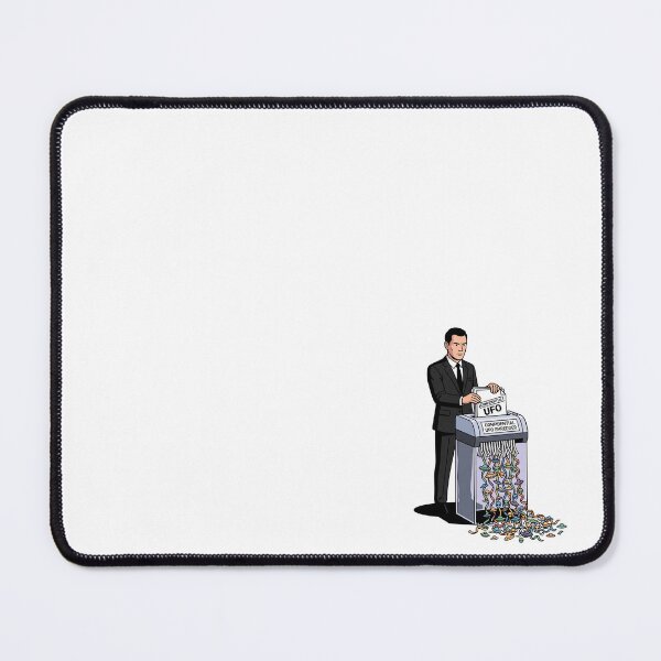 Item preview, Secret Agent Shredding Confidential UFO Files designed and sold by Rare By Hero.