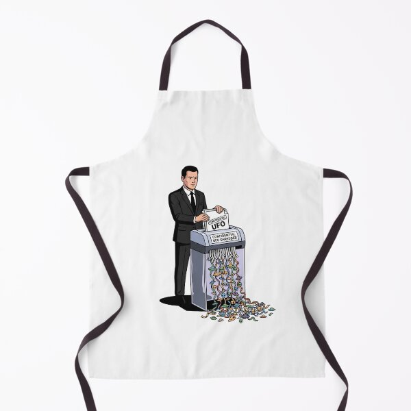Item preview, Secret Agent Shredding Confidential UFO Files designed and sold by Rare By Hero.