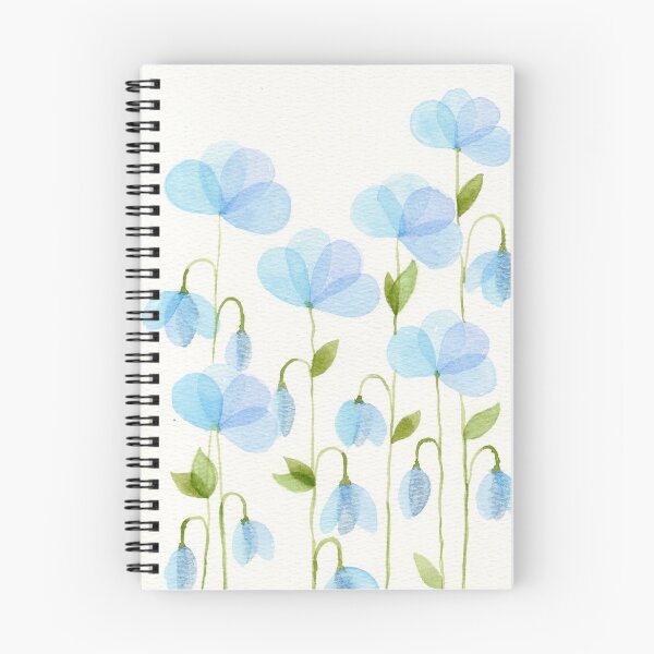 Item preview, Bubble Petals - Blue designed and sold by Aileen David.