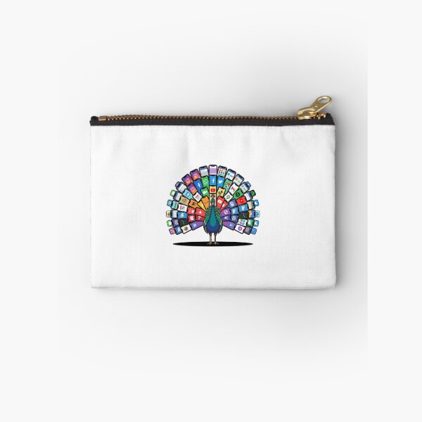 Item preview, Social Media Peacock With Smartphone Feathers designed and sold by Rare By Hero.