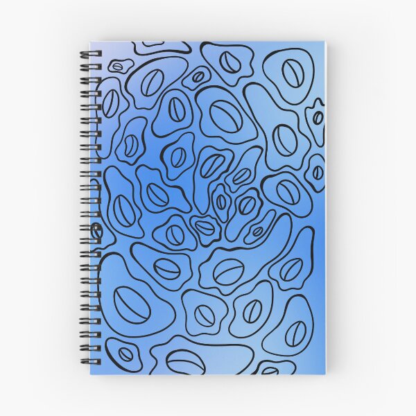 Item preview, barnacles - black + blue background designed and sold by Strataes.