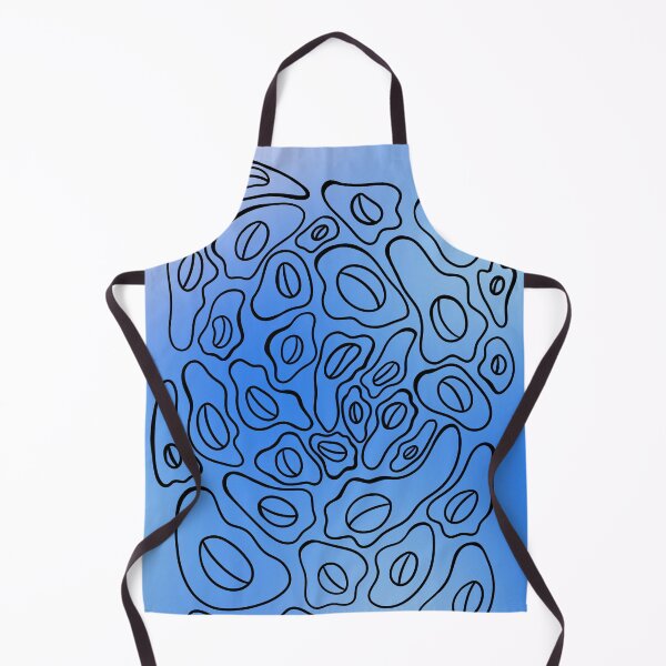 Item preview, barnacles - black + blue background designed and sold by Strataes.