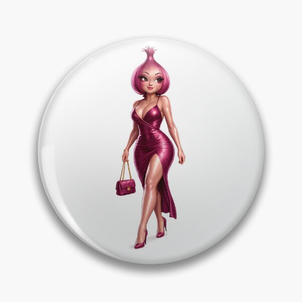 Item preview, Glam Onion Lady Walking Forward designed and sold by TinyWeird.