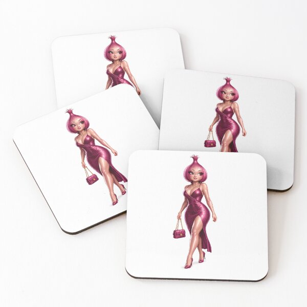 Item preview, Glam Onion Lady Walking Forward designed and sold by TinyWeird.