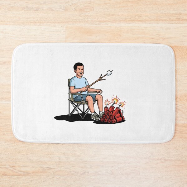 Item preview, Roasting Marshmallows Over Lit Dynamite Campfire designed and sold by Rare By Hero.