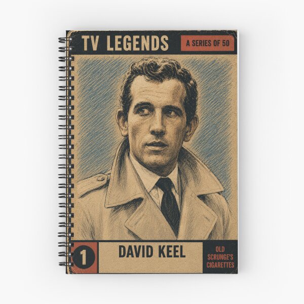 Item preview, David Keel - TV Legends Trading Cards designed and sold by halibutgoatramb.