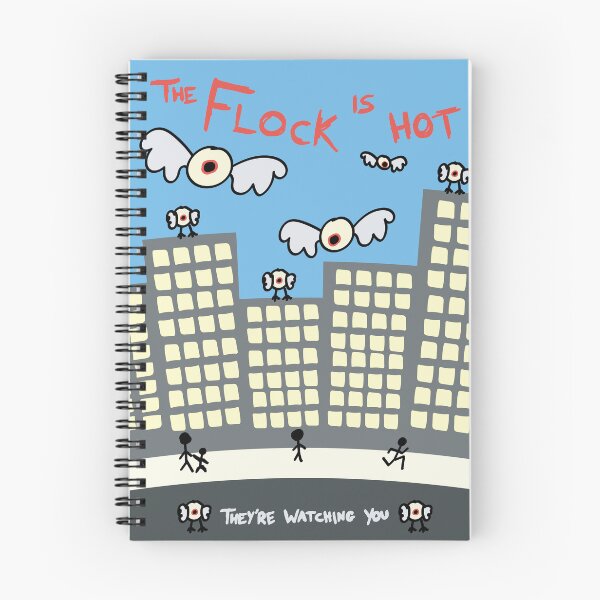 Item preview, The Flock is Hot designed and sold by goowapsquiat.