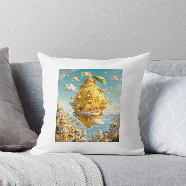 Item preview, Lemon Cloud Palace Sticker designed and sold by blossomfun.