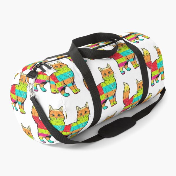 Item preview, Rainbow Cat Pride Colorful Vintage Design designed and sold by ArtSpark Studio.