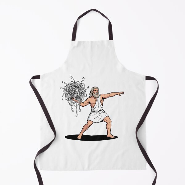 Item preview, Greek God Zeus Throwing Tangled Charger Cables designed and sold by Rare By Hero.
