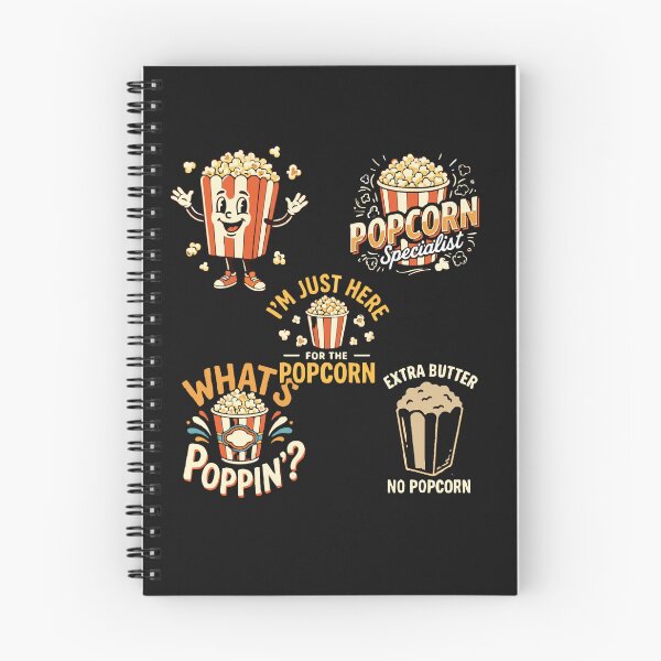 Item preview, Retro Popcorn Characters and Quotes Sticker Pack Classic T-Shirt designed and sold by pawsome purrfect.