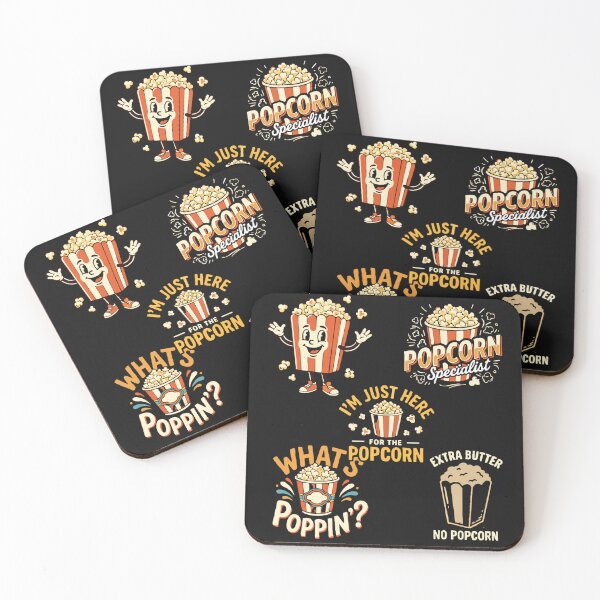 Item preview, Retro Popcorn Characters and Quotes Sticker Pack Classic T-Shirt designed and sold by pawsome purrfect.