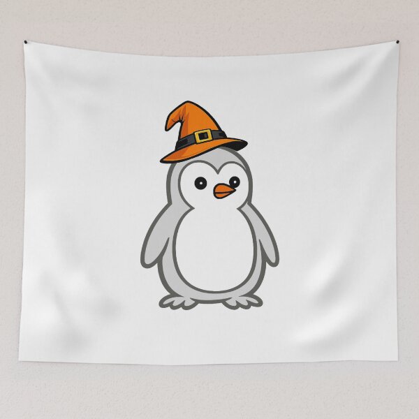 Item preview, Pippo Halloween Edition | Cute Minimalist Penguin designed and sold by Pippo-Penguin.