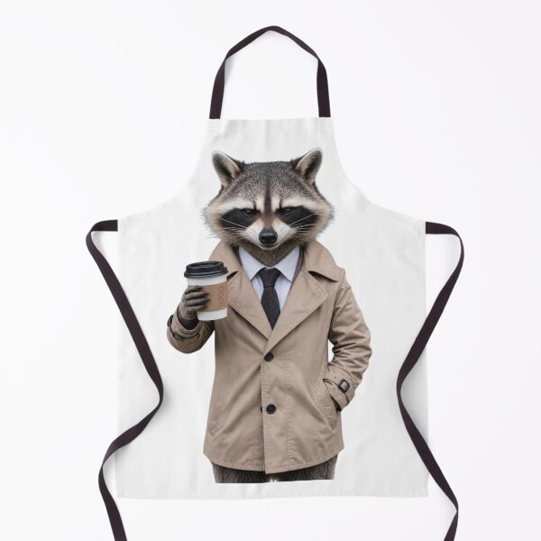 Item preview, Funny Coffee Raccoon Meme – Cute Trash Panda Drinking Coffee Animal Design designed and sold by cats-dogs1.