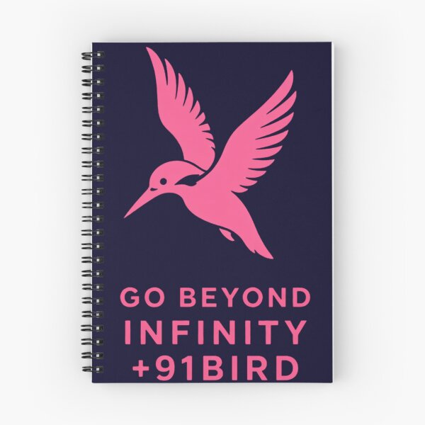 Item preview, +91BIRD Go Beyond Infinity (Neon Pink) designed and sold by Plus91BIRD.