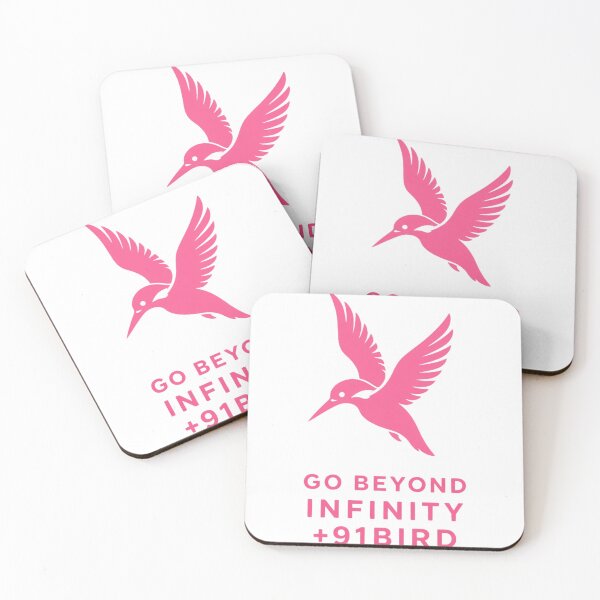 Item preview, +91BIRD Go Beyond Infinity (Neon Pink) designed and sold by Plus91BIRD.