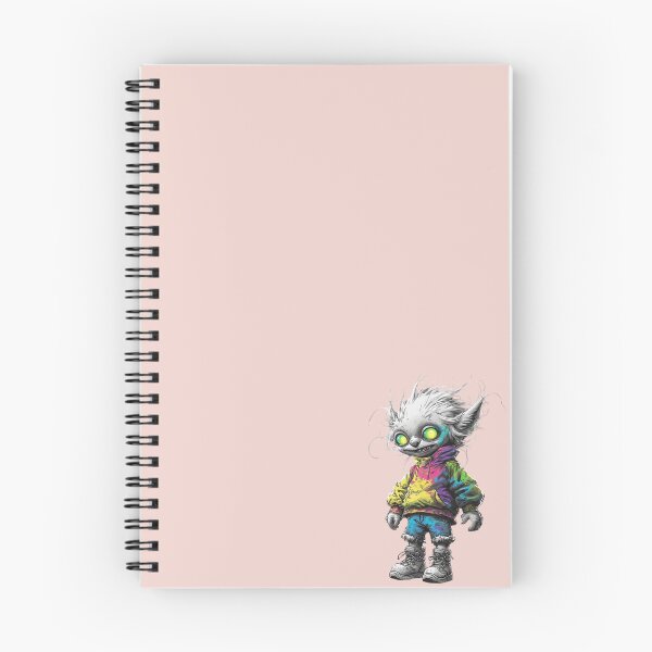 Item preview, Fuksia- A ghostly-alien kid designed and sold by Poppflix-TM.