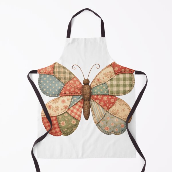 Item preview, Vintage Patchwork Butterfly designed and sold by oblexwear.