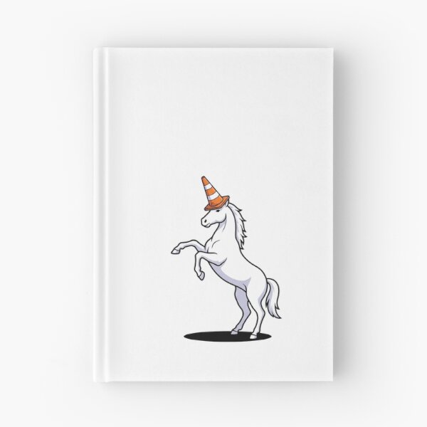 Item preview, Funny DIY Unicorn Horse With Traffic Cone designed and sold by Rare By Hero.