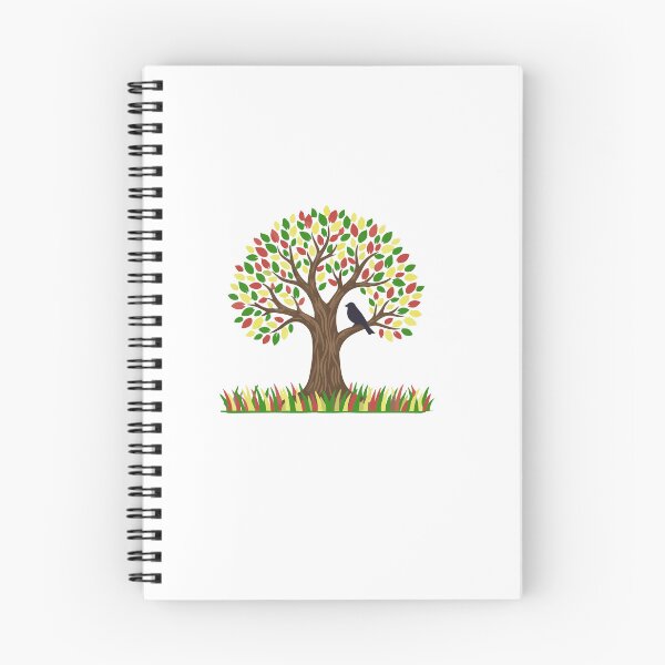 Item preview, Colourful Autumn Tree With Bird designed and sold by RMTrendy.