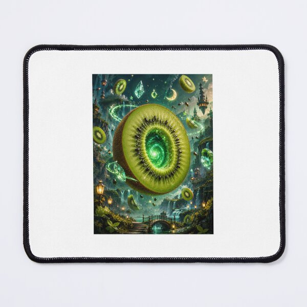 Item preview, Kiwi Cosmic Portal Sticker designed and sold by blossomfun.