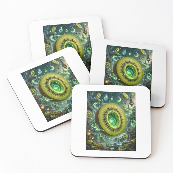 Item preview, Kiwi Cosmic Portal Sticker designed and sold by blossomfun.