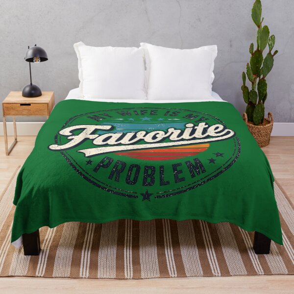 Item preview, My Wife is My Favorite Problem Funny Husband Retro Love designed and sold by KristineLi.