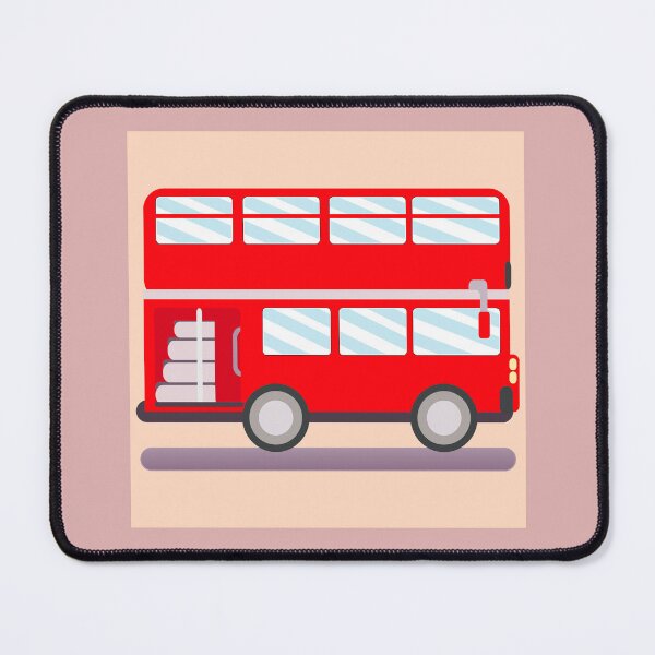 Item preview, Bus Red designed and sold by minimalartstory.