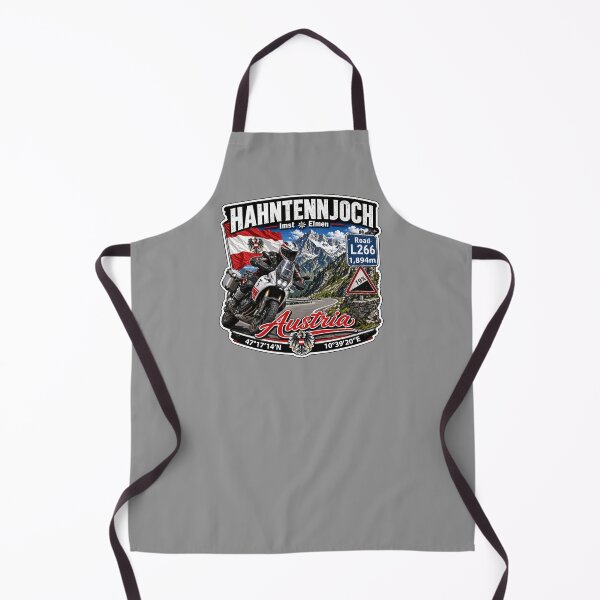 Item preview, Hahntennjoch High Alpine Pass Austria Motorcycle Sticker TShirt 04 designed and sold by OuterShellUK.