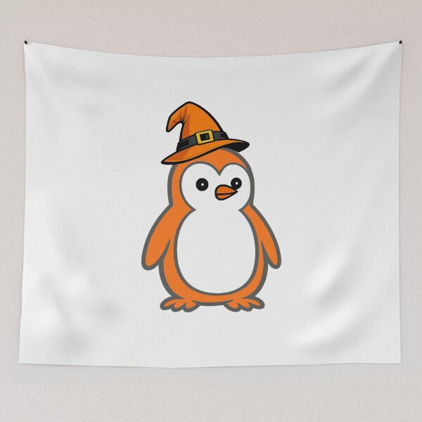 Item preview, Pippo Halloween Edition | Cute Minimalist Penguin designed and sold by Pippo-Penguin.