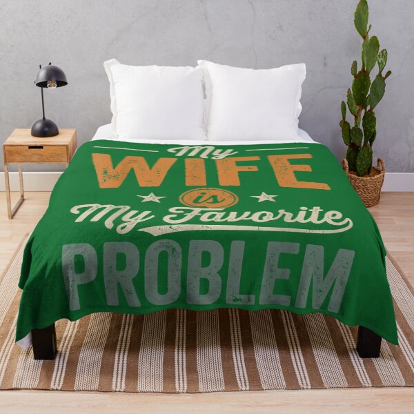Item preview, Copy of Funny Husband Marriage Humor My Wife is My Favorite Problem designed and sold by KristineLi.