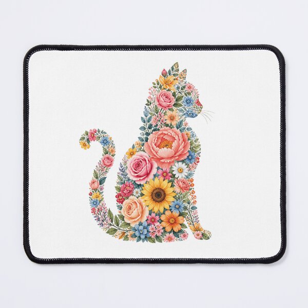 Item preview, Floral Cat Botanical Garden designed and sold by oblexwear.