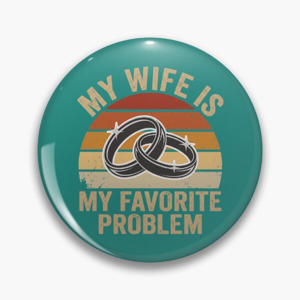 Item preview, My Wife Is My Favorite Problem Funny Marriage Wedding Rings designed and sold by KristineLi.
