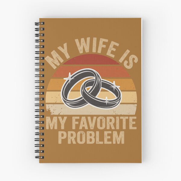 Item preview, My Wife Is My Favorite Problem Funny Marriage Wedding Rings designed and sold by KristineLi.
