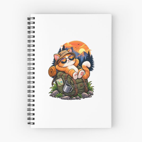 Item preview, Adventure Cat Mountain Explorer Design designed and sold by lovepower.