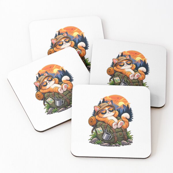 Item preview, Adventure Cat Mountain Explorer Design designed and sold by lovepower.