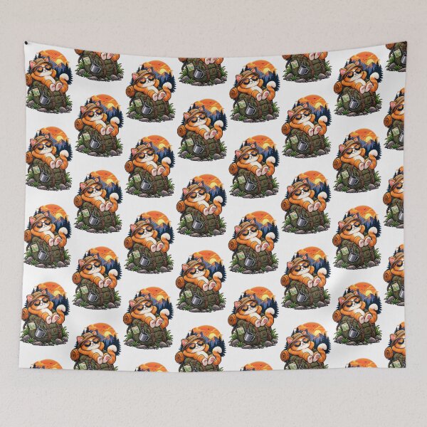 Item preview, Adventure Cat Mountain Explorer Design designed and sold by lovepower.