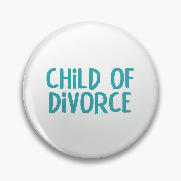 Item preview, Child of divorce (Teal) designed and sold by hazywares.