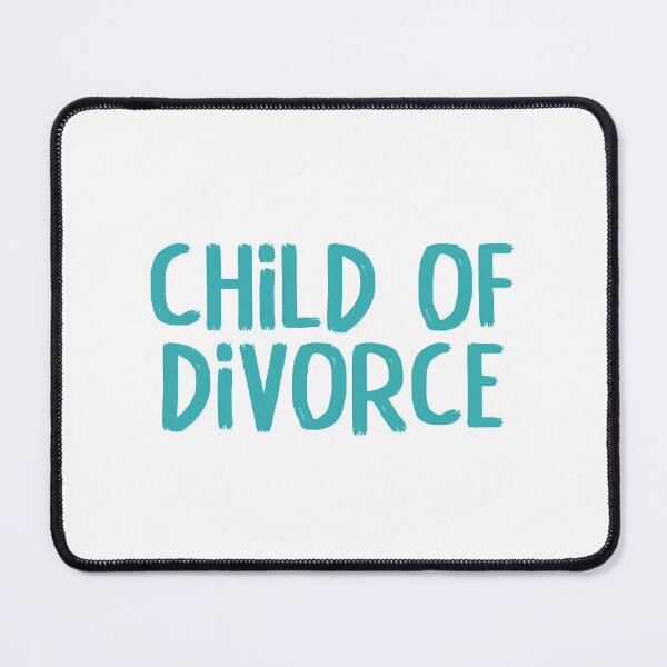 Item preview, Child of divorce (Teal) designed and sold by hazywares.