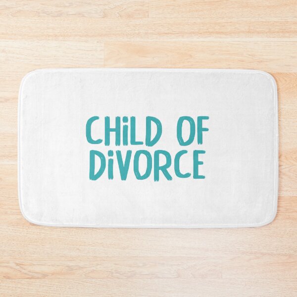 Item preview, Child of divorce (Teal) designed and sold by hazywares.
