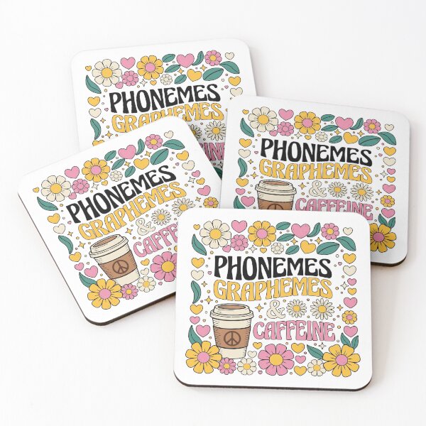 Item preview, Fonemas Grafemas Cafeína Profesor Amante del café Día escolar designed and sold by hemagamo.
