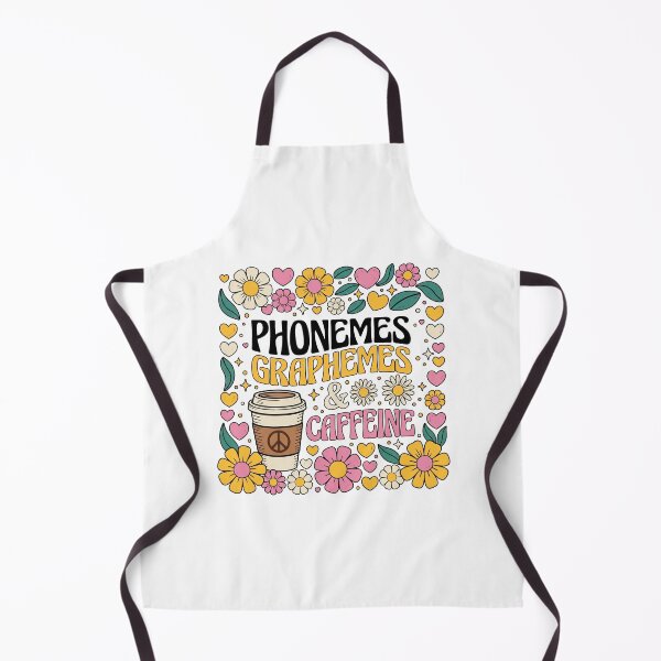 Item preview, Phonemes Graphemes Caffeine Teacher Coffee Lover School Day designed and sold by hemagamo.