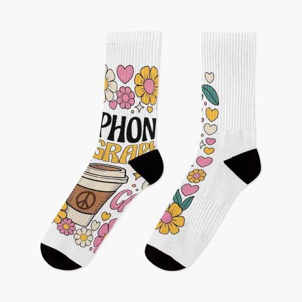 Item preview, Phonemes Graphemes Caffeine Teacher Coffee Lover School Day designed and sold by hemagamo.
