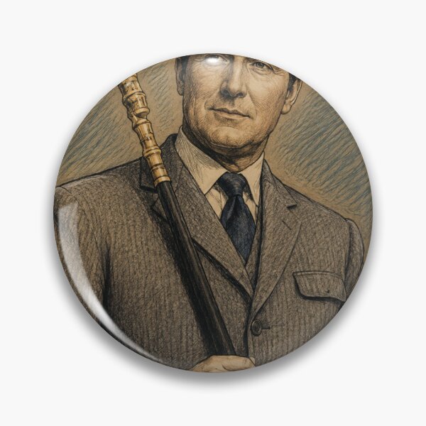 Item preview, John Steed - TV Legends Trading Cards designed and sold by halibutgoatramb.
