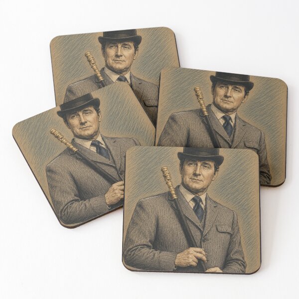 Item preview, John Steed - TV Legends Trading Cards designed and sold by halibutgoatramb.