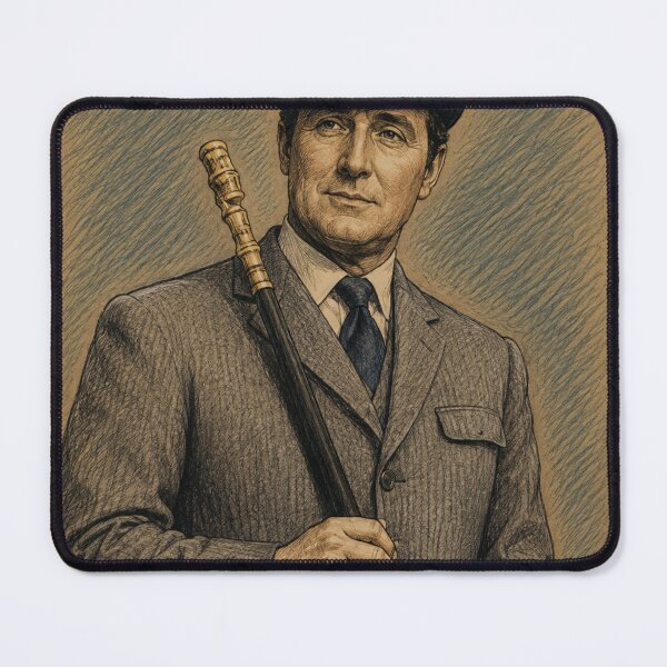 Item preview, John Steed - TV Legends Trading Cards designed and sold by halibutgoatramb.
