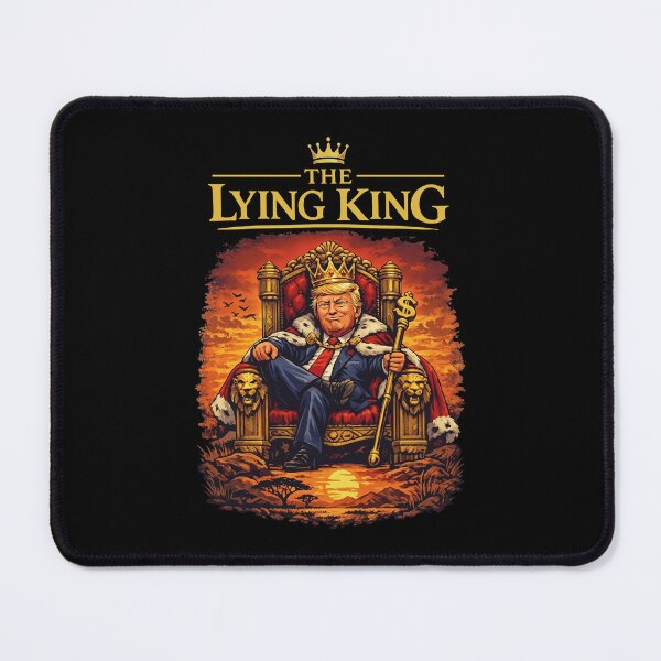 Item preview, The Lying King Trump Political Parody No Kings designed and sold by Glow-Paw-Studio.