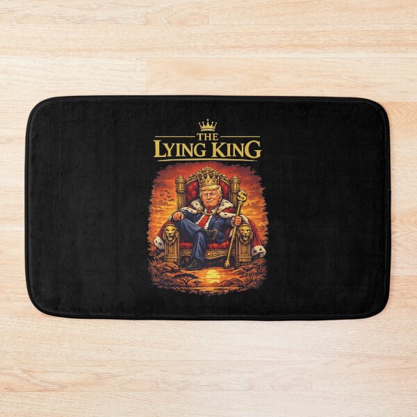 Item preview, The Lying King Trump Political Parody No Kings designed and sold by Glow-Paw-Studio.