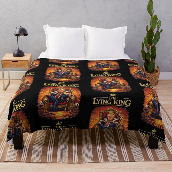 Item preview, The Lying King Trump Political Parody No Kings designed and sold by Glow-Paw-Studio.