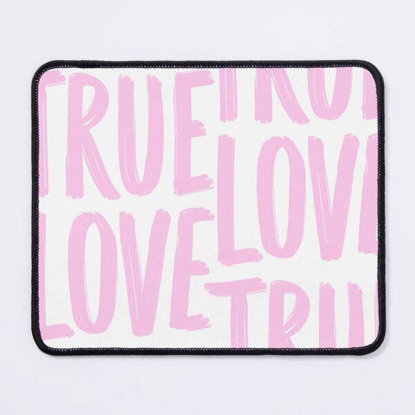 Item preview, True Love Pink Repeated Typography Art designed and sold by jianina-alondra.
